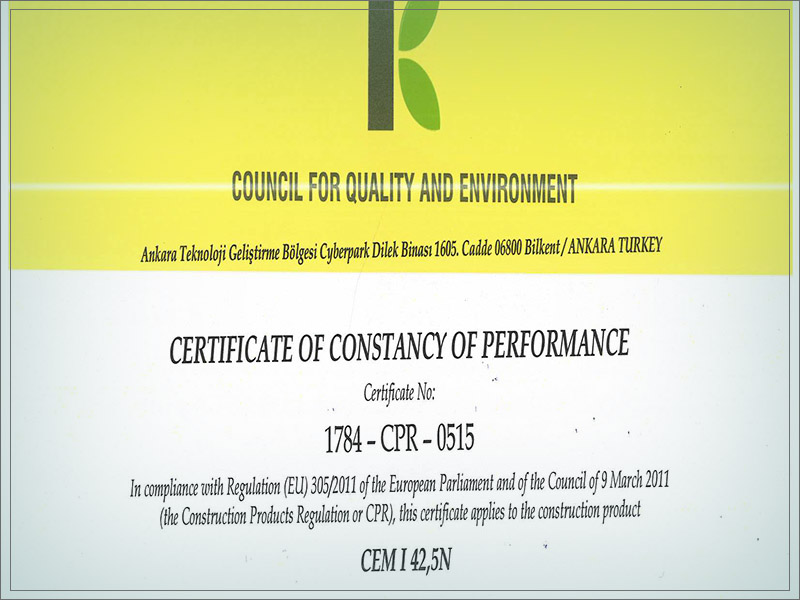 Certificate!